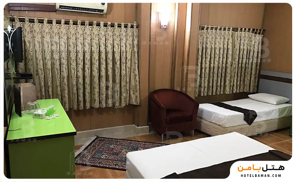 اتاق چهار تخته (با ظرفیت چهار نفر)